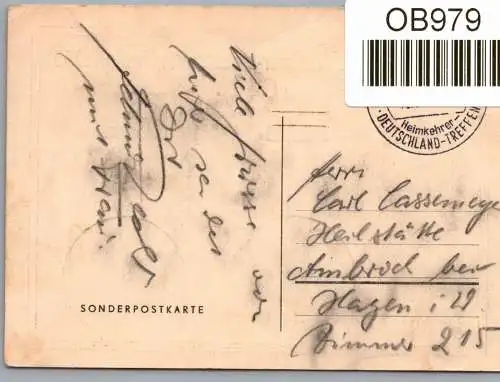 Berlin 106 u.a. auf Ausstellungskarte Sonderkarte #OB979