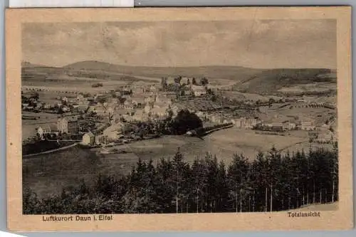 Ak Daun Eifel Totalansicht auf Postkarte Echtfoto #NX851