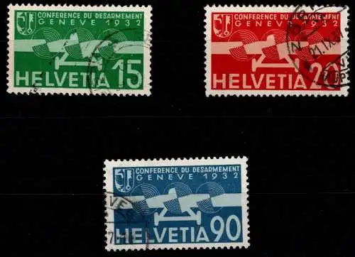 Schweiz 256-258 gestempelt #OI354