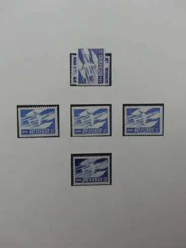 Europa/Cept ab 1956 dual teilbesammelt im Safe Vordruck #LZ734