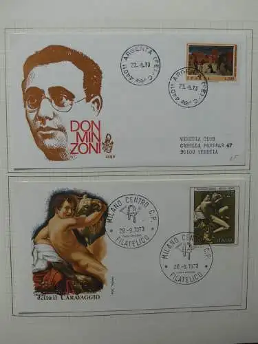 Motiv Gemälde u.a. mit Italien auf selbstegestalteten Seiten #LZ735