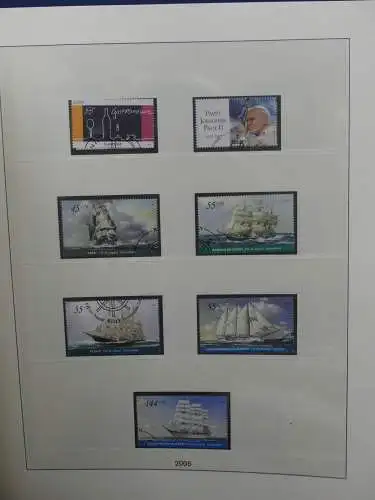 BRD Bund 2005/07 gestempelt besammelt * Vordruck für ** im Lindner Album #LZ717
