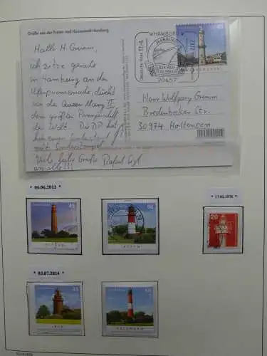 Berlin/BRD Bund Dauerserien Spezial mit ca. 100 € Nominale im Binder #LZ755