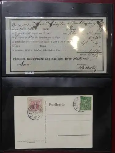 Thurn & Taxis Restelot Briefe im Safe-Binder #LZ723
