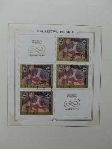 Motiv Gemälde u.a. mit Polen auf selbstegestalteten Seiten #LZ738