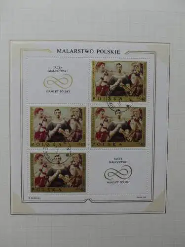 Motiv Gemälde u.a. mit Polen auf selbstegestalteten Seiten #LZ738