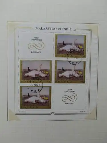 Motiv Gemälde u.a. mit Polen auf selbstegestalteten Seiten #LZ738