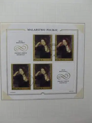 Motiv Gemälde u.a. mit Polen auf selbstegestalteten Seiten #LZ738