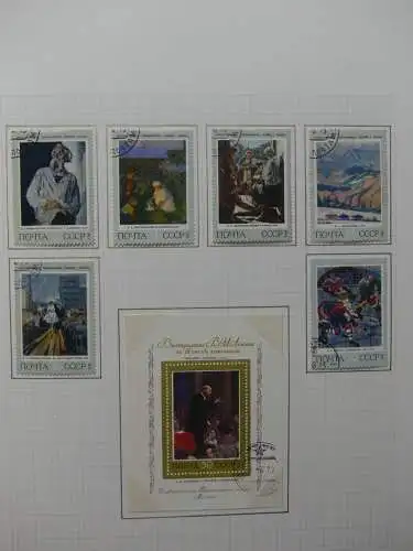 Motiv Gemälde u.a. mit Sowjetunion auf selbstegestalteten Seiten #LZ736