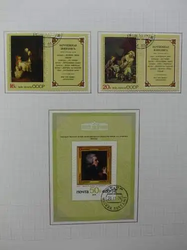 Motiv Gemälde u.a. mit Sowjetunion auf selbstegestalteten Seiten #LZ736