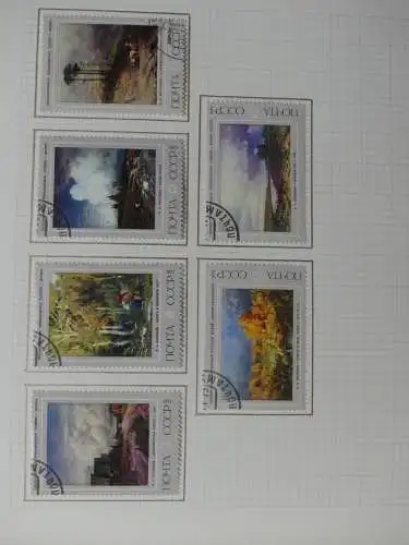 Motiv Gemälde u.a. mit Sowjetunion auf selbstegestalteten Seiten #LZ736