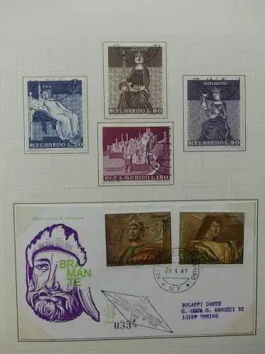 Motiv Gemälde u.a. mit Sowjetunion auf selbstegestalteten Seiten #LZ736