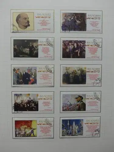 Motiv Gemälde u.a. mit Sowjetunion auf selbstegestalteten Seiten #LZ736