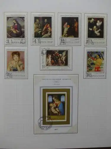 Motiv Gemälde u.a. mit Sowjetunion auf selbstegestalteten Seiten #LZ736