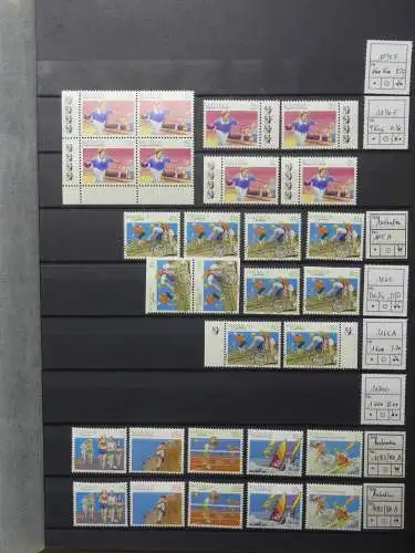 Australien postfrisch besammelt in 3 Steckbüchern #LZ756