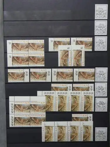 Australien postfrisch besammelt in 3 Steckbüchern #LZ756