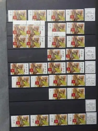 Australien postfrisch besammelt in 3 Steckbüchern #LZ756