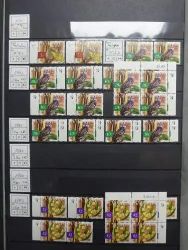 Australien postfrisch besammelt in 3 Steckbüchern #LZ756