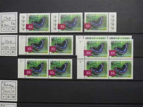Australien postfrisch besammelt in 3 Steckbüchern #LZ756