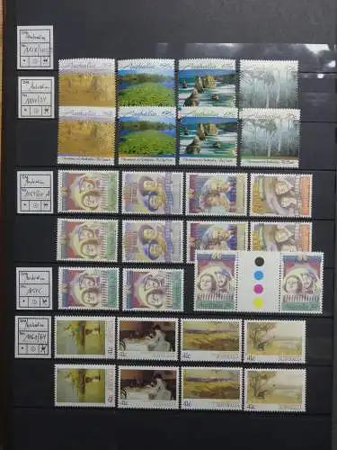 Australien postfrisch besammelt in 3 Steckbüchern #LZ756