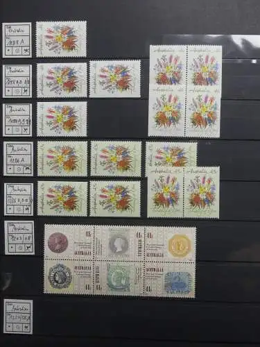 Australien postfrisch besammelt in 3 Steckbüchern #LZ756