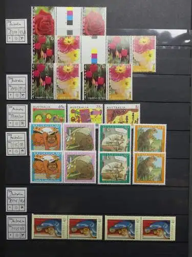 Australien postfrisch besammelt in 3 Steckbüchern #LZ756