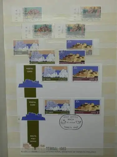 Europa Cept dual besammelt im Einsteck-Album #LZ761