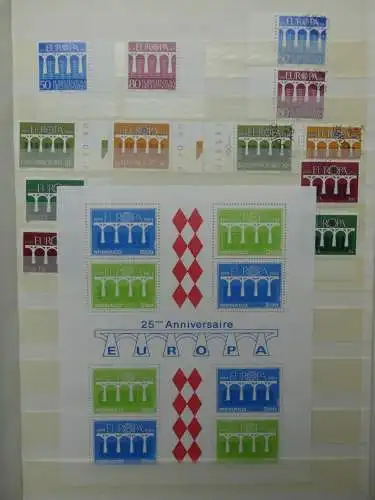 Europa Cept dual besammelt im Einsteck-Album #LZ761