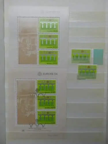 Europa Cept dual besammelt im Einsteck-Album #LZ761
