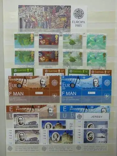 Europa Cept dual besammelt im Einsteck-Album #LZ761