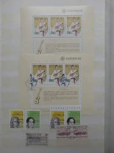 Europa Cept dual besammelt im Einsteck-Album #LZ761