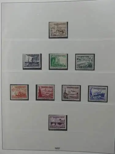Deutsches Reich ab 1933 mit Falz bzw ** besammelt im Lindner Binder #LZ639