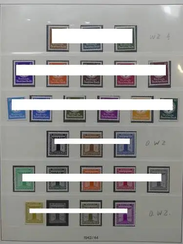 Deutsches Reich ab 1933 mit Falz bzw ** besammelt im Lindner Binder #LZ639
