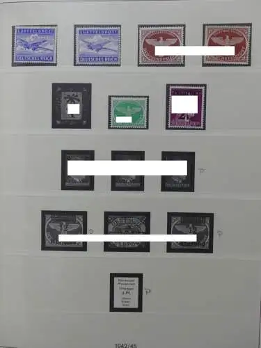 Deutsches Reich ab 1933 mit Falz bzw ** besammelt im Lindner Binder #LZ639