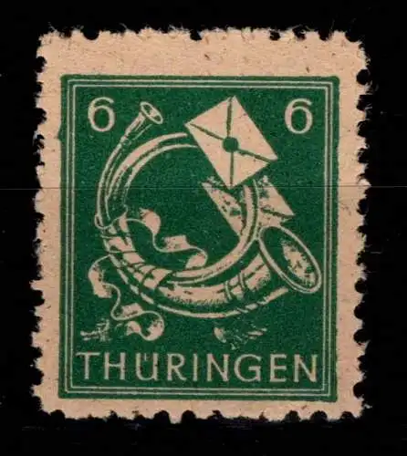 SBZ 95 A Y bz1 postfrisch geprüft Ströh BPP #OJ402