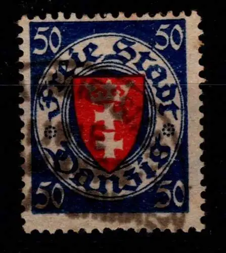 Danzig 200 xaa gestempelt geprüft Bock BPP #OJ057