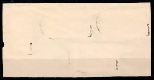 Danzig 259 a/b-261 gestempelt geprüft Soecknick BPP #OJ058