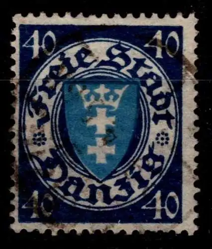 Danzig 199 xb gestempelt geprüft Przybek VPh #OJ053