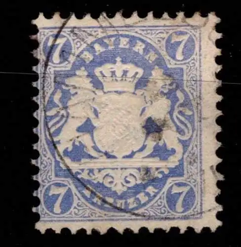 Bayern 25 yb gestempelt in tadeloser Erhaltung #OJ114