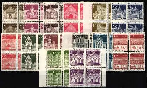 Berlin 270-285 postfrisch ohne 275 als 4er Block #NC478