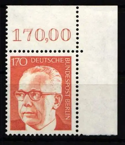 Berlin 432 postfrisch Ecke oben rechts #JO292