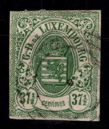Luxemburg 10 gestempelt #OF158