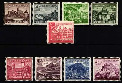 Deutsches Reich 730-738 postfrisch #HN928