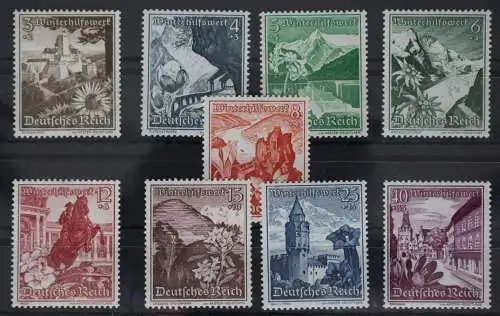 Deutsches Reich 675-683 postfrisch #FI049