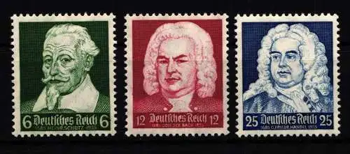 Deutsches Reich 573-575 postfrisch #HN923