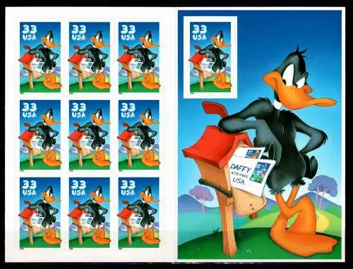 USA 3114 postfrisch als Folienblatt #NI761