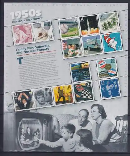 USA Block 47 postfrisch #NI794