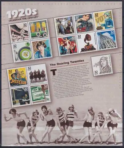 USA Block 42 postfrisch #NI791