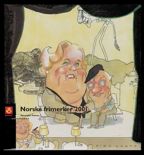 Norwegen Jahrbuch 2001 postfrisch #ON247