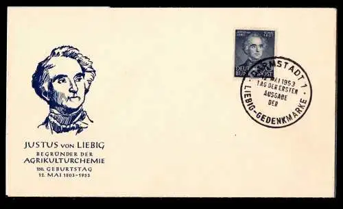 BRD Bund 166 als Ersttagsbrief FDC #ON305